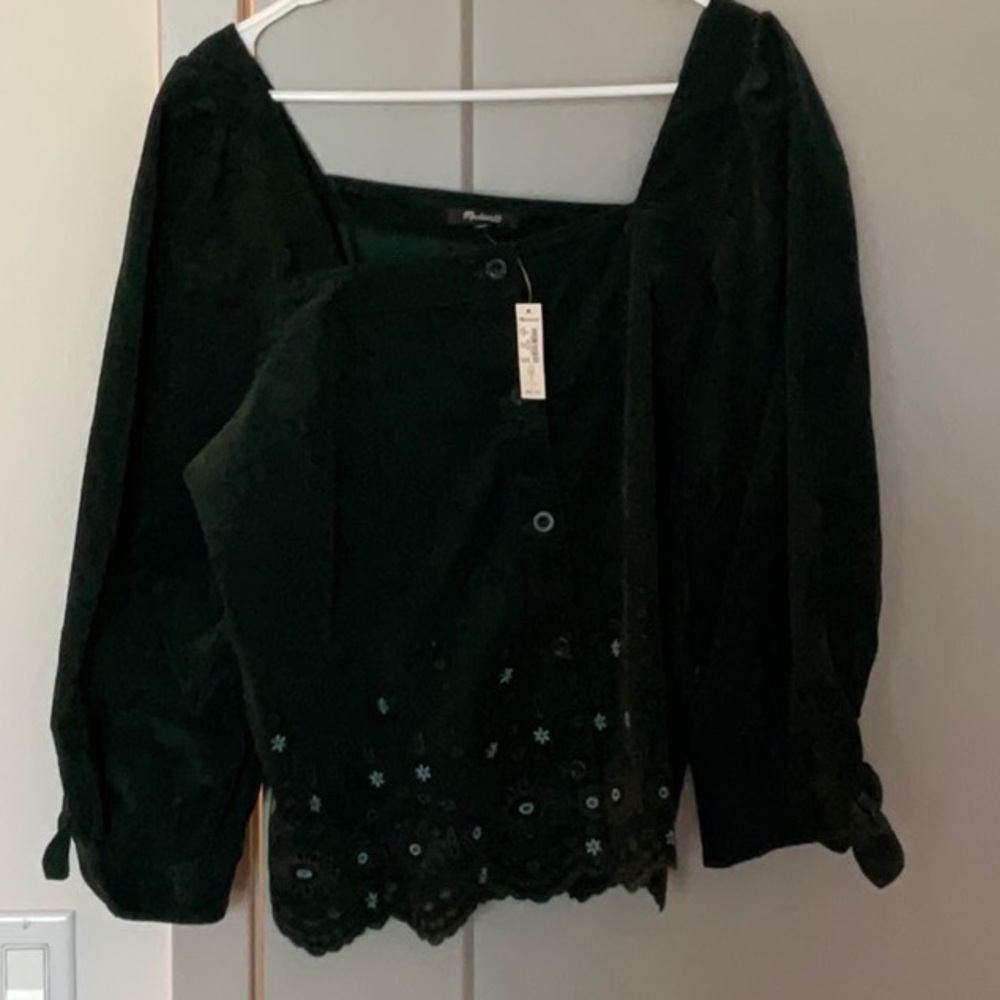 Beautiful Green Madewell Top